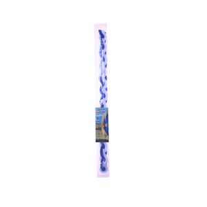 MENORA HAVDALA CANDLES BLUE WHITE (ROUND) X 12