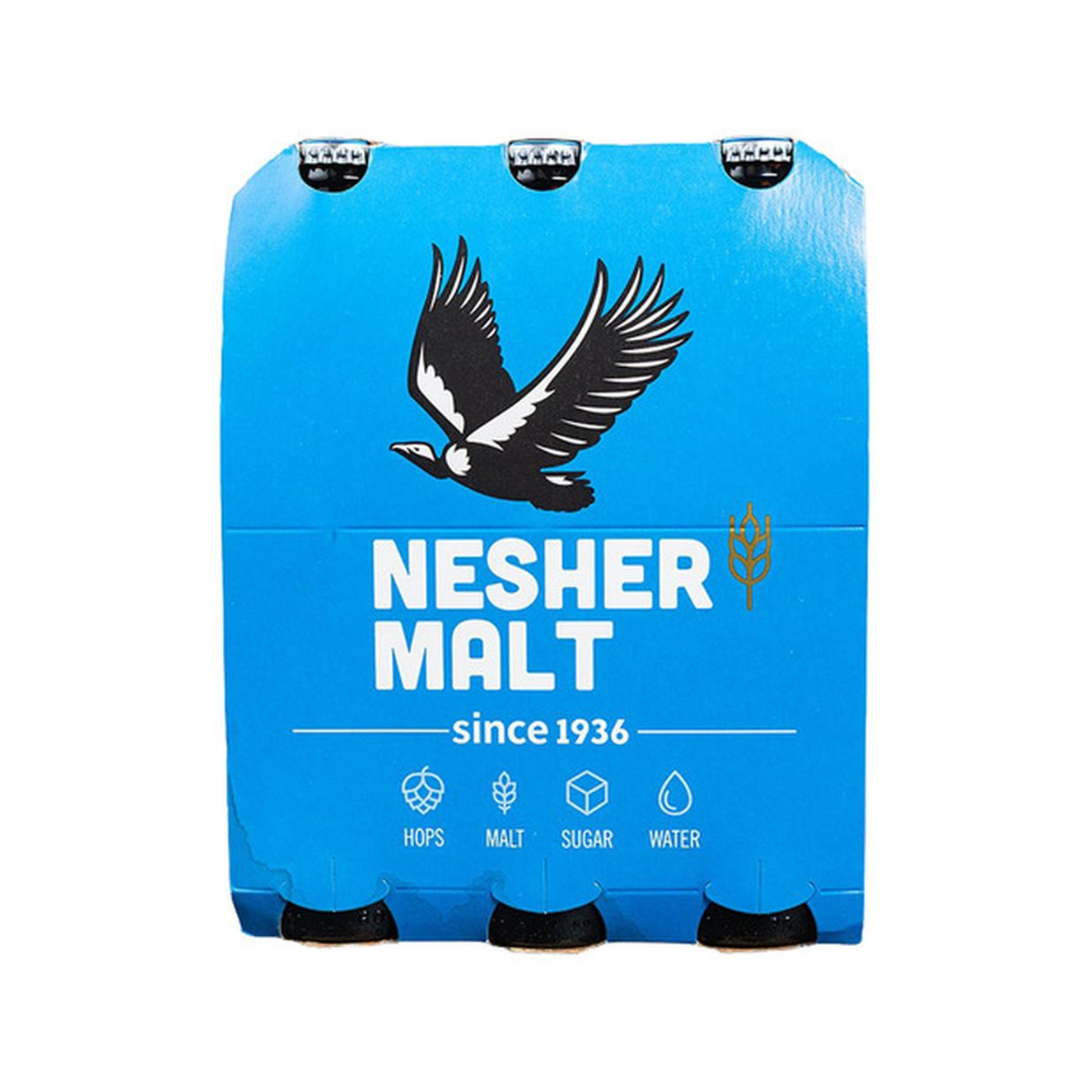 NESHER MALT 330ML 6PK X 4