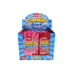 PASKESZ CRACKLIN CANDY POPPING CANDY DISPLAY 9G X 24