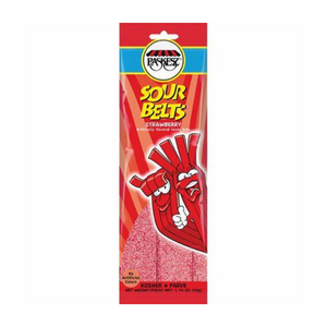 PASKESZ SOUR BELTS STRAWBERRY 50G X 24