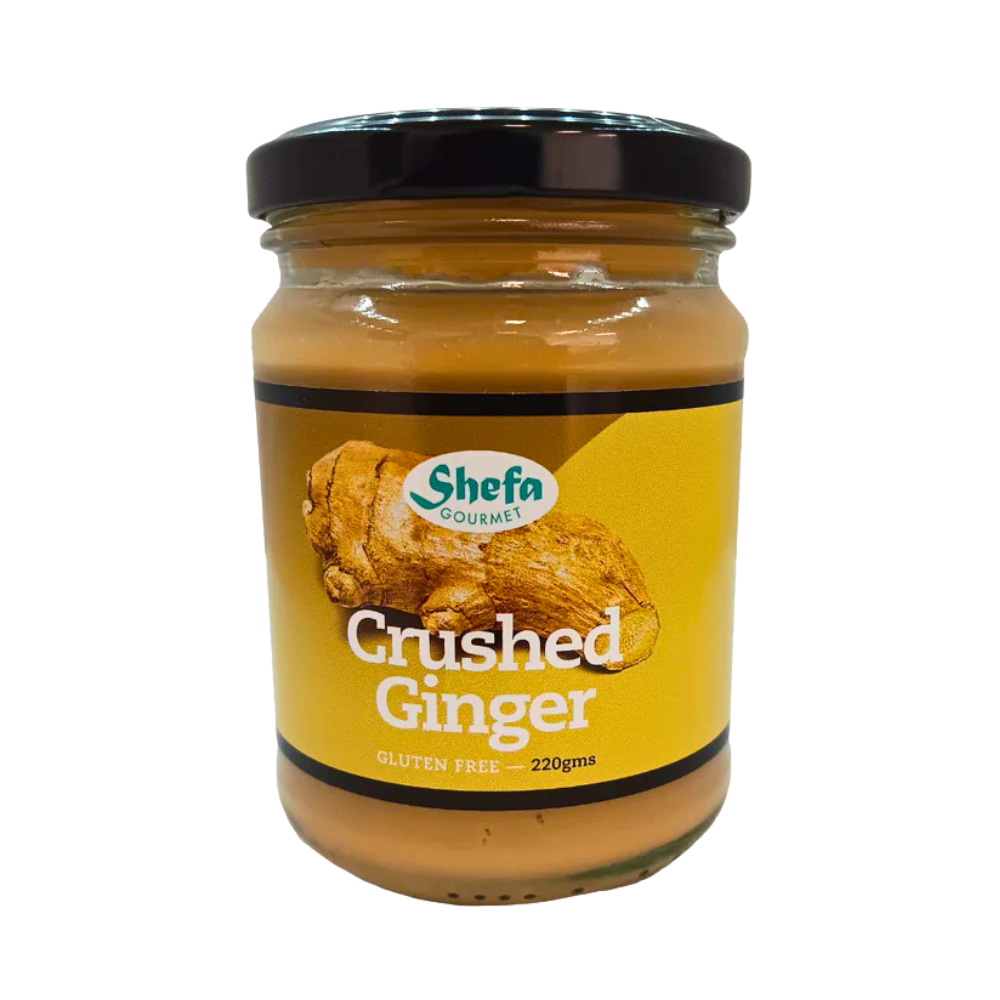 SHEFA CRUSHED GINGER 250G X 6