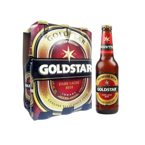 GOLD STAR BEER 330ML 6PK X 4