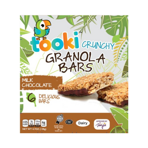 TOOKI GRANOLA BARS MILK CHOC CHALAV YISRAEL 6 BARS X 12