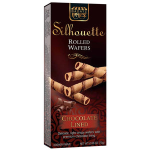 Paskesz Silhouette Rolled Wafers Chocolate 75Gr
