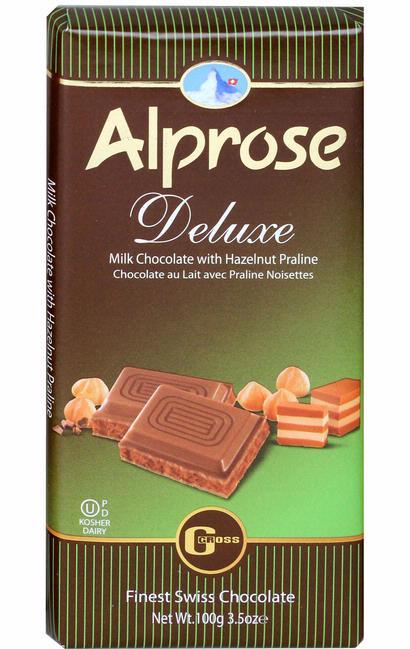 Alprose Milk Deluxe Chocolate  100G