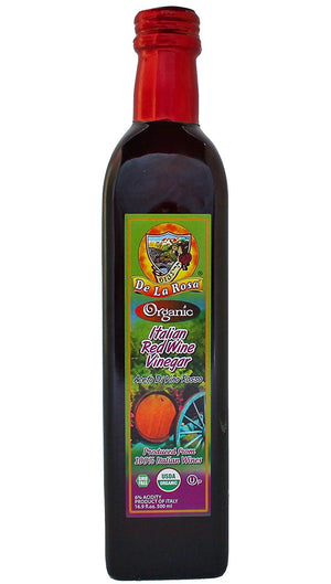 Dela Rosa Italian Wine Vinegar Red - Organic 500Ml