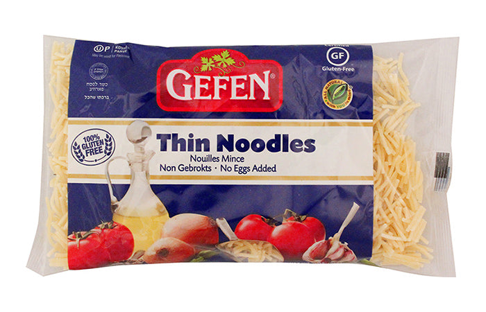 Gefen Noodle Gluten Free Thin Klp 255g