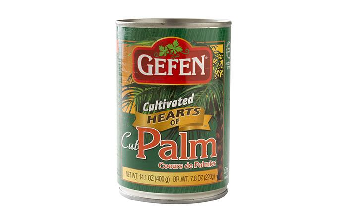 Gefen Hearts Of Palm Cut Canned 400G