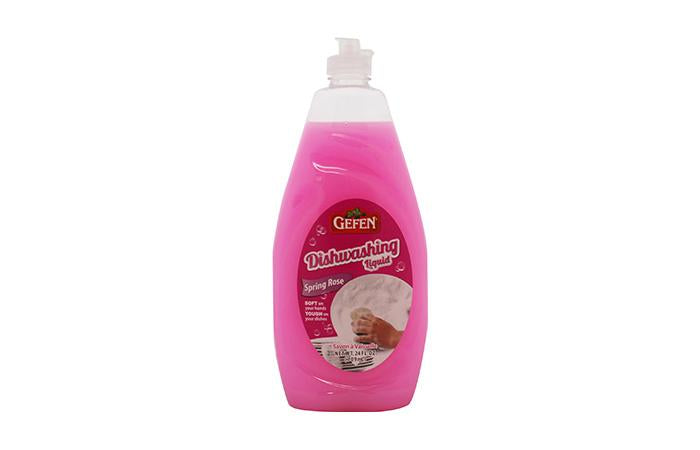 Gefen Lotion Dish Detergent Pink Spring Rose 946Ml