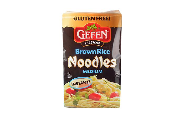Gefen Noodle Instant Brown Rice Medium 330G