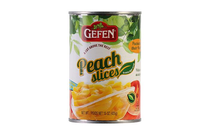 Gefen Peaches Sliced 425G