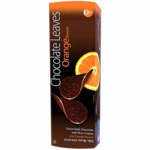 Gross Chocolate Leaves Orange 125Gr