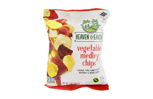 Heaven & Earth Vegetable Medley Chips 28g