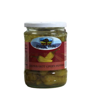 Kvuzat Yavne Green Pickled Pepper Jar 540Gr