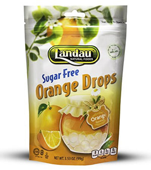 Landau Orange Drops Sugar Free 99g
