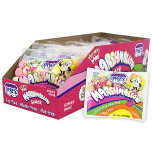 Paskesz Marshmallows Mini Flavoured Snack Display Box 28Gr 24 Packs