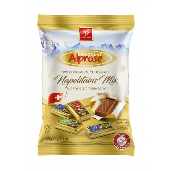 Alprose Swiss Napolitains Mixed Milky 150G
