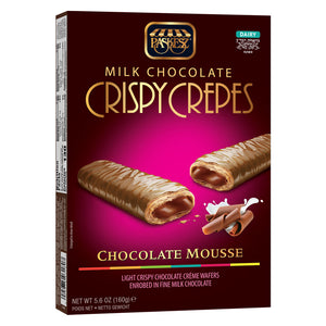 Paskesz Crispy Crepes Chocolate Mousse Milk 160G