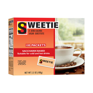 Paskesz Sweetie Sachets Sugar Substitute 100 pack 100G