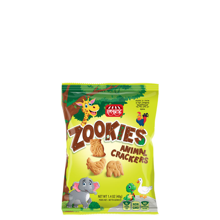 Paskesz Zookies Animal Crackers Small bag 40G
