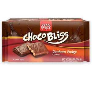 Paskesz Choco Bliss Graham Fudge Cookies 354Gr