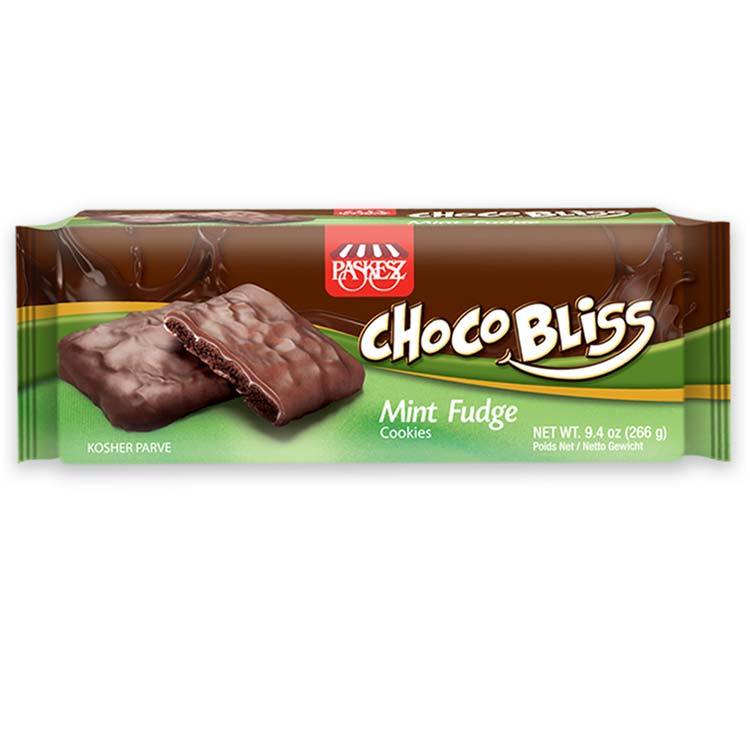 Paskesz Choco Bliss Mint Fudge Cookies 266Gr