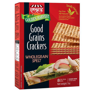 Paskesz Good Grain Crackers Whole Grain Spelt 207Gr