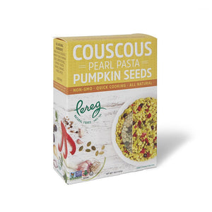 Pereg Israeli Couscous With Pumpkin Seeds Box 140Gr