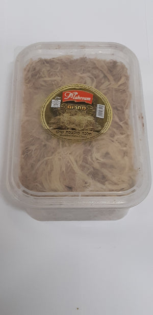 Mahroum Sweets Shredded Halva Chocolate Rectangle Container 500Gr