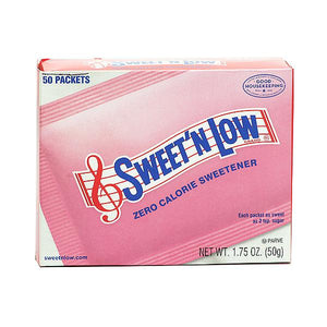 Sweet' N Low 50 Pack 50G