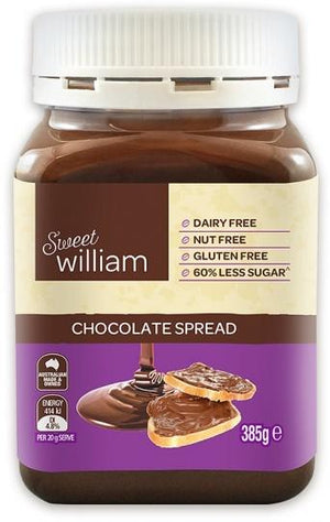 Sweet William Chocolate Spread 385Gr