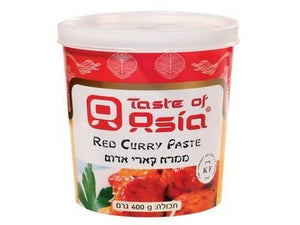 Taste Of Asia Curry Paste Red 400Gr