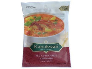 Taste Of Asia Kanokwan Red Curry Paste Sachet 50Gr