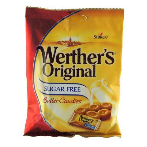 Werthers Original Butter Sugar Free 80G