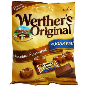 Werthers Original Chocolate Sugar Free 70Gr