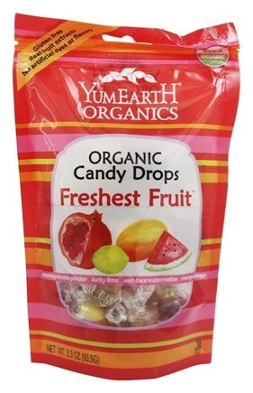 Yum Earth Organic Assorted Fruit Drops 93.5g