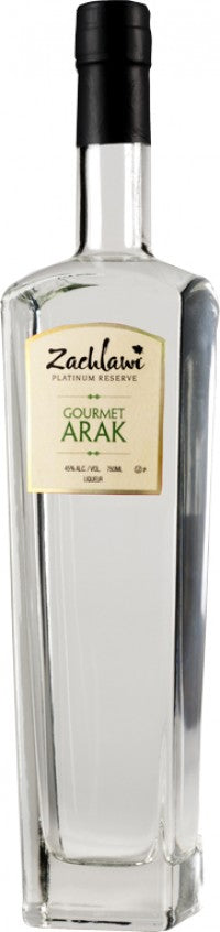 Zachlawi Gourmet Traditional Arak 750ml 80 Proof
