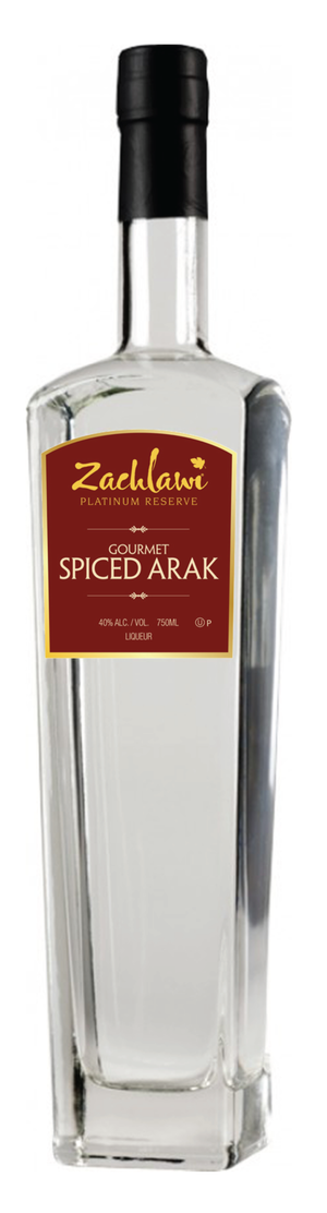 Zachlawi Gourmet Spiced Arak 750ml 80 Proof