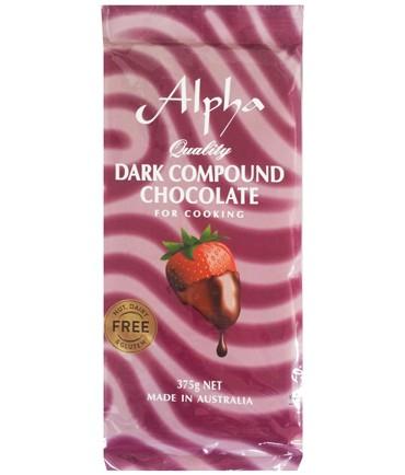 Alpha Chocolate Cooking 375G
