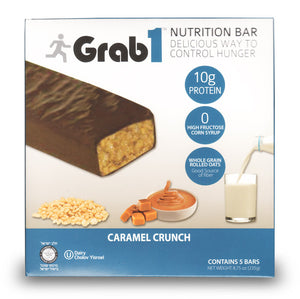 Grab1 Caramel Crunch 5pk Chalav Yisrael