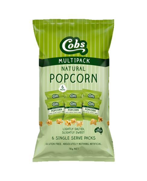 Cobs Popcorn Gluten Free Multi Pack Sweet 78Gr