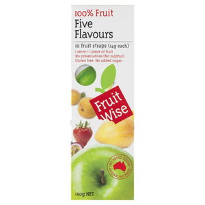 Fruit Wise 5 Flavours 10 x 14Gr