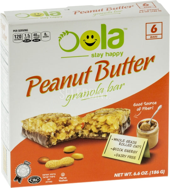 Oola Peanut butter Granola Bars 6pk