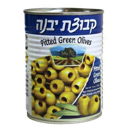 Kvuzat Yavne Green Olives Pitted 540G