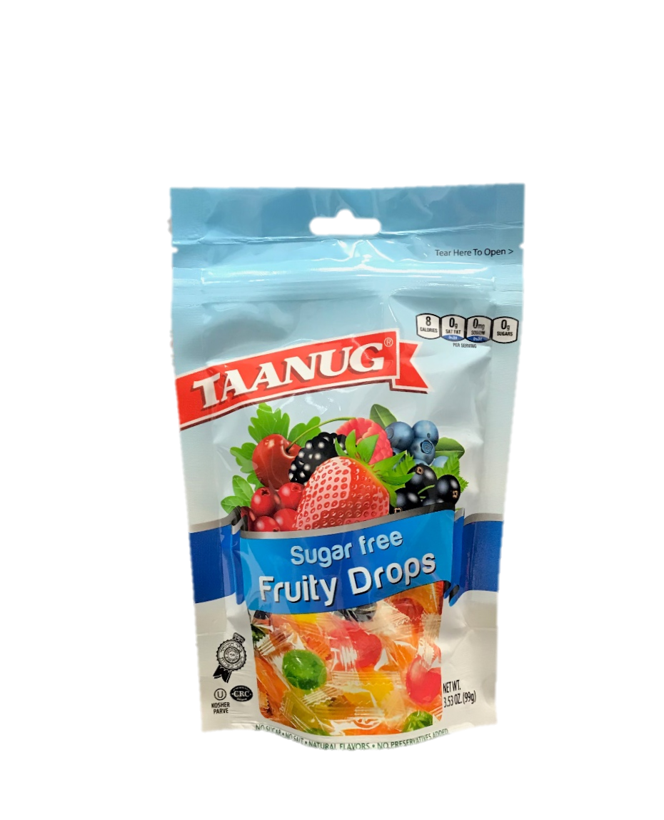 Taanug Fruity Drops Sugar Free 99g