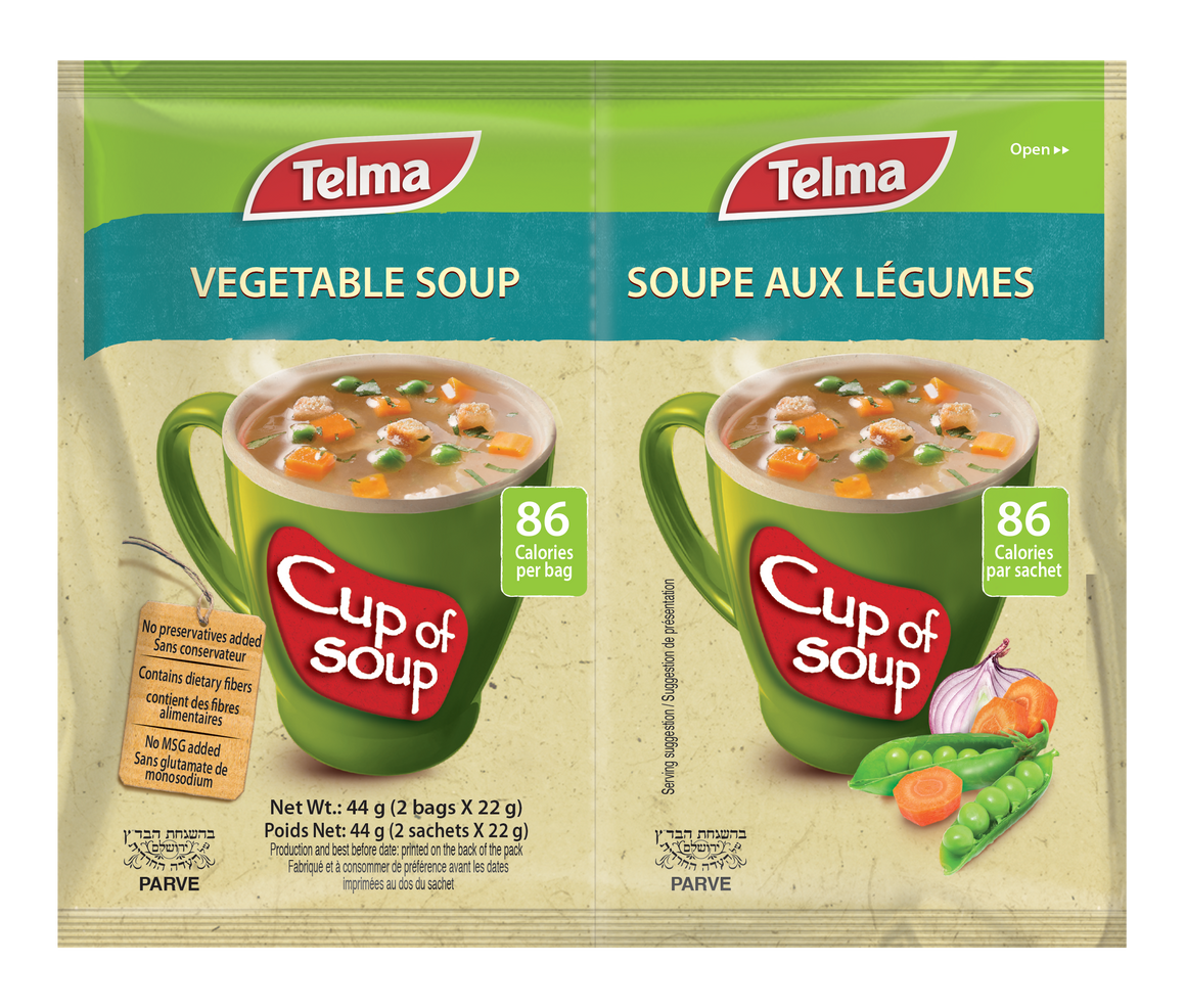Telma Vegetable Soup Twin-Pack 44g